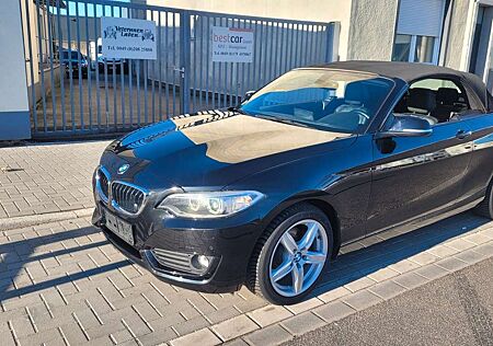 BMW 220 d Cabrio Navi Xenon Leder 17"