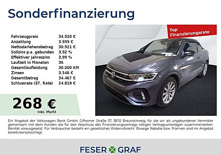 VW T-Roc Volkswagen Cabrio R-Line 1.5TSI 110kW DSG Matrix Navi