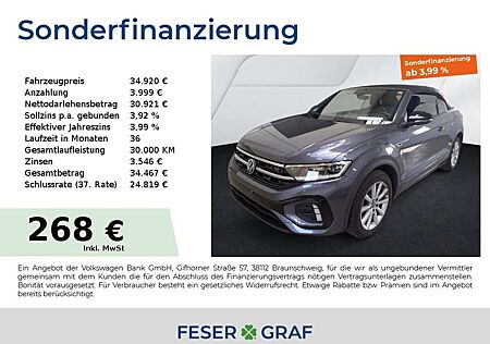 VW T-Roc Volkswagen Cabrio R-Line 1.5TSI 110kW DSG Matrix Navi