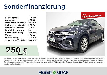 VW T-Roc Volkswagen Cabrio R-Line 1.5TSI 110kW DSG Matrix Navi