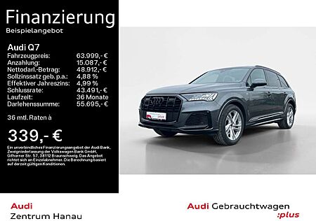 Audi Q7 55 TFSI quattro S-LINE*MATRIX*LUFT*AHK*HUD*PA