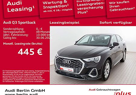 Audi Q3 S line 35 TFSI S tr. RFK NAVI LED