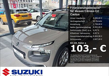 Citroën C4 Cactus Citroen Shine 1.6 BlueHDi Auto.. AHK 1.Hand Scheckheft ge