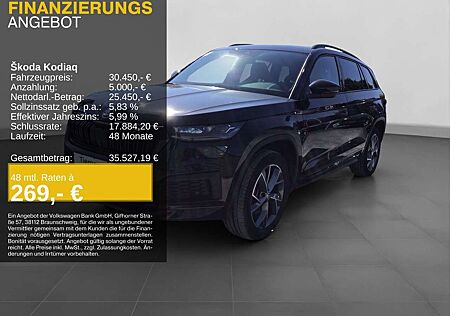 Skoda Kodiaq 2.0 TDI DSG SPORTLINE LM19 KAMERA MATRIX