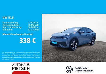 VW ID.5 Volkswagen Pro Performance IQ.Light AHK Keyless Kamera