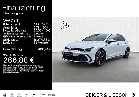 VW Golf GTI Volkswagen Golf VIII 2.0 TSI DSG GTI*19ZOLL*ACC*NAVI*LED*PD