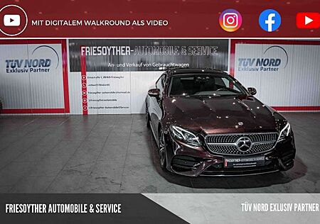 Mercedes-Benz E 220 d Coupe AMG Line Rubbelitrot Panorama Dist