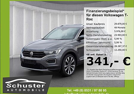 VW T-Roc Volkswagen Sport 4Mot 2.0TSI*DSG StndHzg AHK Panodach