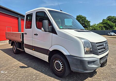 VW Crafter Volkswagen Pritsche 35 mittel L2 Doppelkabine 7 Sitzer HU neu