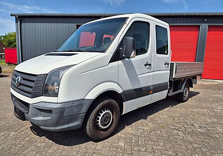 VW Crafter Volkswagen Pritsche 35 mittel L2 Doppelkabine 7 Sitzer HU neu