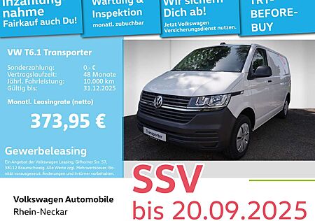 VW T6 Transporter Volkswagen T6.1 Transporter T6.1 Kasten KR 3,0t 2.0 TDI SCR AHK Klima PDC