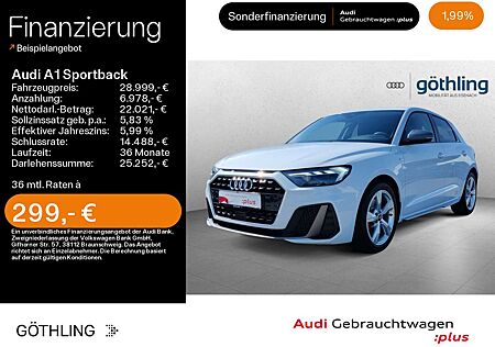 Audi A1 40 TFSI S line S tro*LED*Virtual*Sm