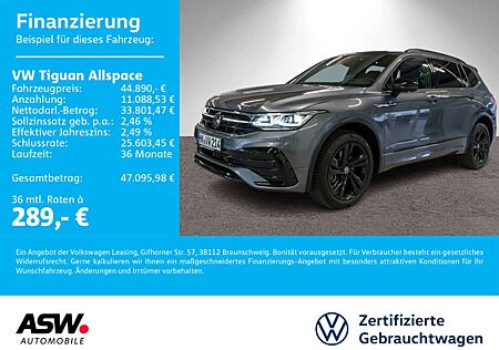 VW Tiguan Allspace Volkswagen R-Line 4M 2.0TDI DSG AHK 7Sitzer