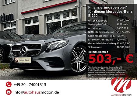 Mercedes-Benz E 220 d AMG MULTI KAMERA WIDE BUR PANO TOTWINKL