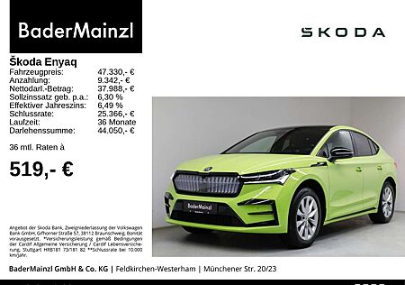 Skoda Enyaq Coupé RS 82kWh AHK WäPu ACC HUD Matrix Kam