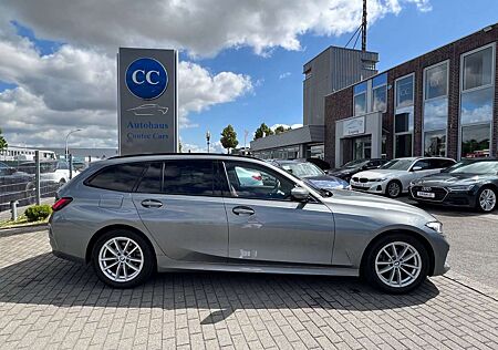 BMW 318d 318 Touring AHK+Park+Sensatec-Rot+Himmelschwarz