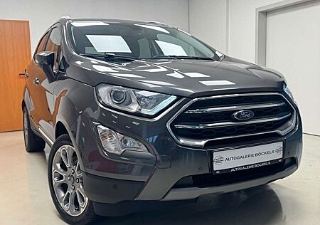 Ford EcoSport Titanium°AHK°1.Hd°SHZ°PDC°Teilleder°