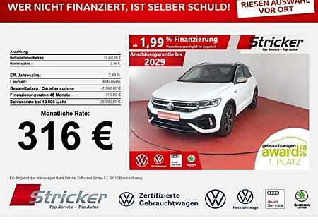 VW T-Roc Volkswagen R 2.0TSI DSG 316,-ohne Anzahlung IQ.Light Kamera