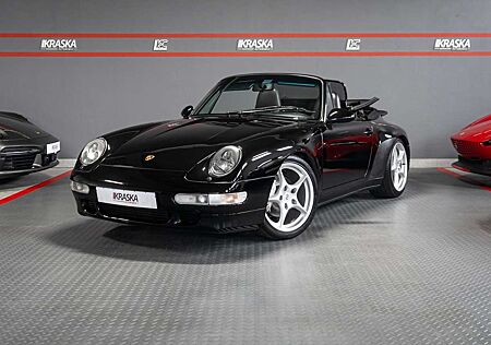 Porsche 993 Carrera 4 Cabriolet LEDER GRA 18-Zoll EIBACH
