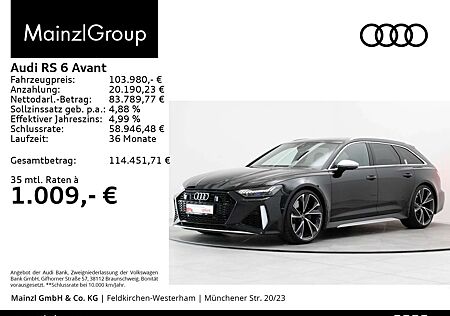 Audi RS6 AHK Matrix B&O Pano HUD RS-Dynamik