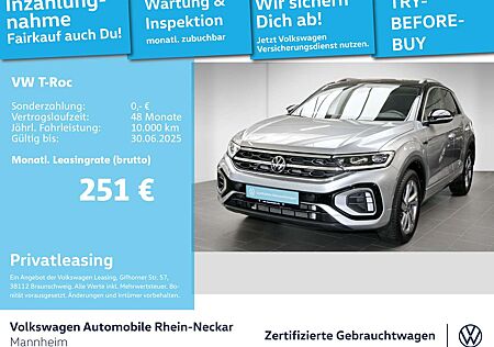 VW T-Roc Volkswagen 2.0 TDI R-Line DSG Navi AHK Kamera uvm