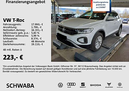 VW T-Roc Volkswagen Life 1.0 TSI *NAVI*LED*SPUR*2Z-KLIMA*16''*