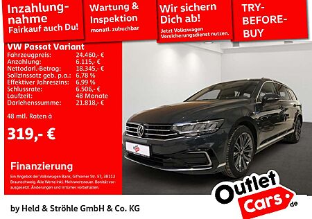 VW Passat Variant Volkswagen GTE 1.4 eHybrid DSG LED NAV 18"
