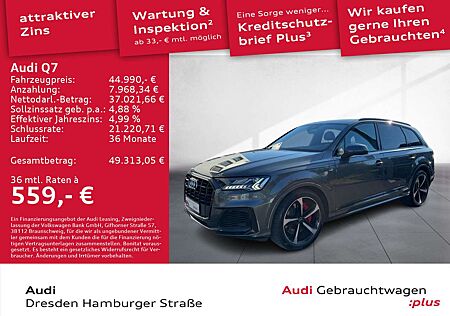 Audi Q7 55 TFSI e S line quattro Matrix Navi B&O AHZV