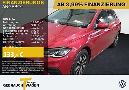 VW Polo Volkswagen 1.0 TSI MOVE NAVI LED VIRTUAL SITZHZ
