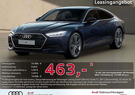Audi A7 Sportback 50 TFSI e qu 20" AHK HuD Assistenz+