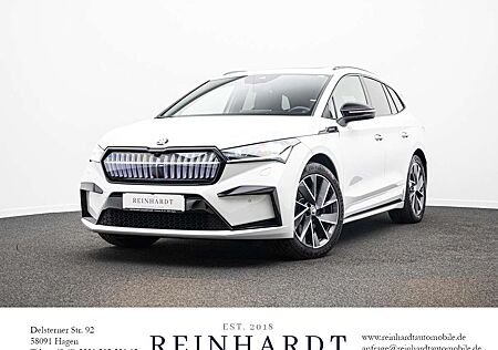 Skoda Enyaq gebraucht kaufen Skoda Enyaq 80x SPORTLINE/MTRX/ACC/HUD/PANO/WÄRMEPUMPE