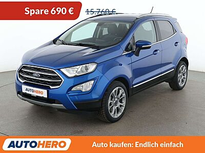 Ford EcoSport 1.0 EcoBoost Titanium X Aut.*NAVI*TEMPO*CAM*PDC*