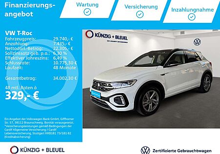 VW T-Roc Volkswagen R-Line 1.5 TSI DSG*NAV*AHK*LED*KAM