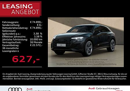Audi Q8 55 TFSI e qu MATRIX Luft AHK HuD Optik-schw.