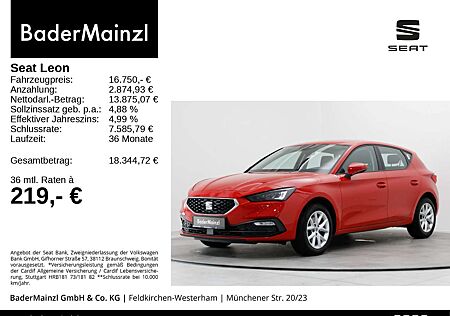 Seat Leon 1.0 TSI Style LED PDC Sitzheizung Alu MFL