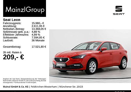 Seat Leon 1.0 TSI Style LED PDC Sitzheizung Alu MFL