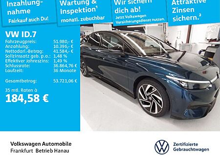 VW ID.7 Volkswagen Pro S Navi AHK IQ.LIGHT - LED-Matrix-Schein