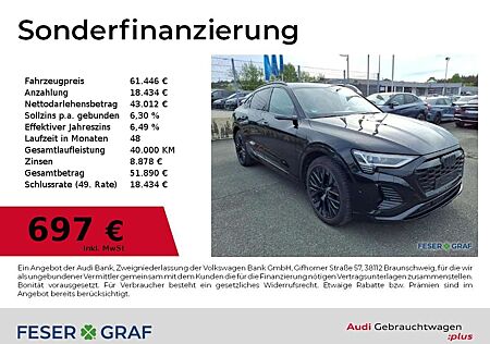 Audi Q8 Sportback 55 e-tron S Line edition HUD,Pano,Matrix