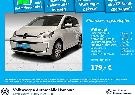 VW e-up! Volkswagen e-up! United Kamera CCS Sitzhzg Einparkhilfe