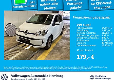 VW e-up! Volkswagen e-up! United Kamera CCS Sitzhzg Einparkhilfe