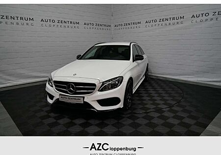 Mercedes-Benz C 180 T CGI AMG Line LED+Navi+Leder+Night-Paket+18''
