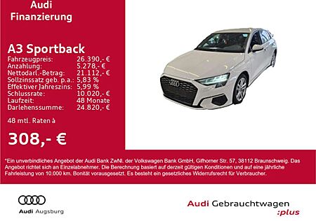Audi A3 40 TFSI e 8-f.*Virtual*NAVI*SHZ*