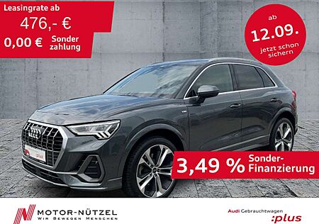 Audi Q3 45 TFSI QU S-TR S-LINE MATRIX+NAV+RFK+AHK+20"