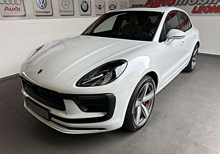 Porsche Macan S *carraraweiß/Leder beige*Mwst.* ***************