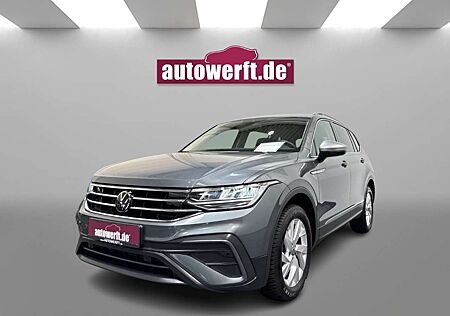 VW Tiguan Allspace Volkswagen 2.0 TDI DSG LIFE 7SITZER AHK KAMERA NAVI SHZ TEMPO
