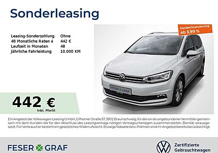 VW Touran Volkswagen Highline 2.0 TDI DSG Navi AHK Kamera LED SiHz