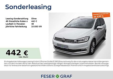 VW Touran Volkswagen Highline 2.0 TDI DSG Navi AHK Kamera LED SiHz