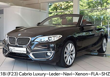 BMW 218 i (F23) Cabrio Luxury~Leder~Navi~Xenon~FLA