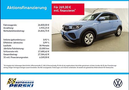 VW T-Cross Volkswagen 1.5 TSI Life DSG KLIMA, NAVI, LED, ACC