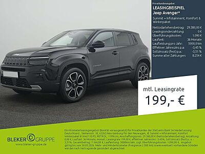 Jeep Avenger Summit + Infotainment, Komfort & Winterpaket